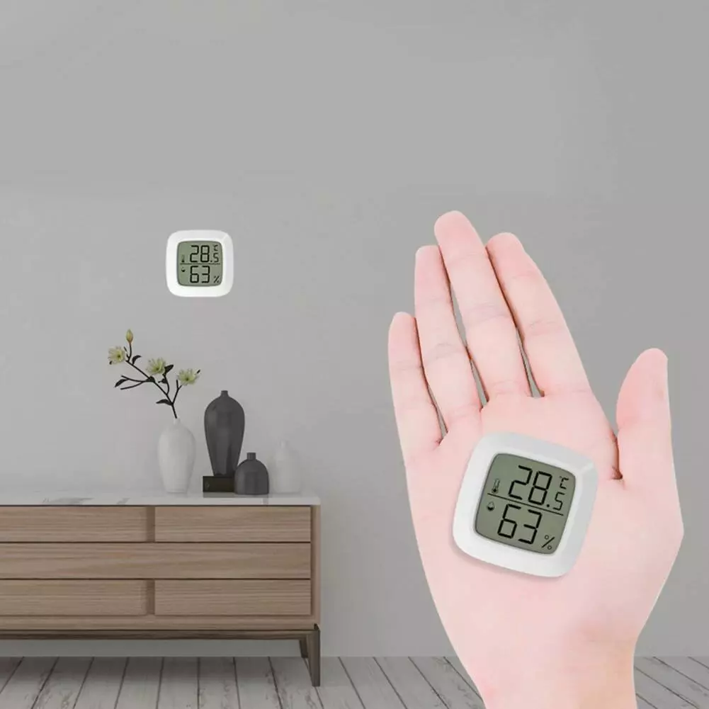 Метеостанция Xiaomi Whale Wake-up Temperature And Humidity Meter (JXTH01) White (Белый) Метеостанция Xiaomi Whale Wake-up Temperature And Humidity Meter (JXTH01) White (Белый)