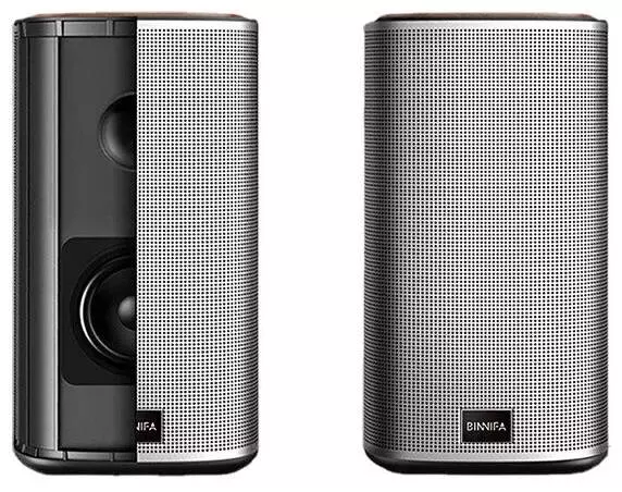 Колонки портативные Xiaomi BINNIFA Desktop Computer Stereo Bluetooth Speaker Play 2D Gray (Серый) Колонки портативные Xiaomi BINNIFA Desktop Computer Stereo Bluetooth Speaker Play 2D Gray (Серый)