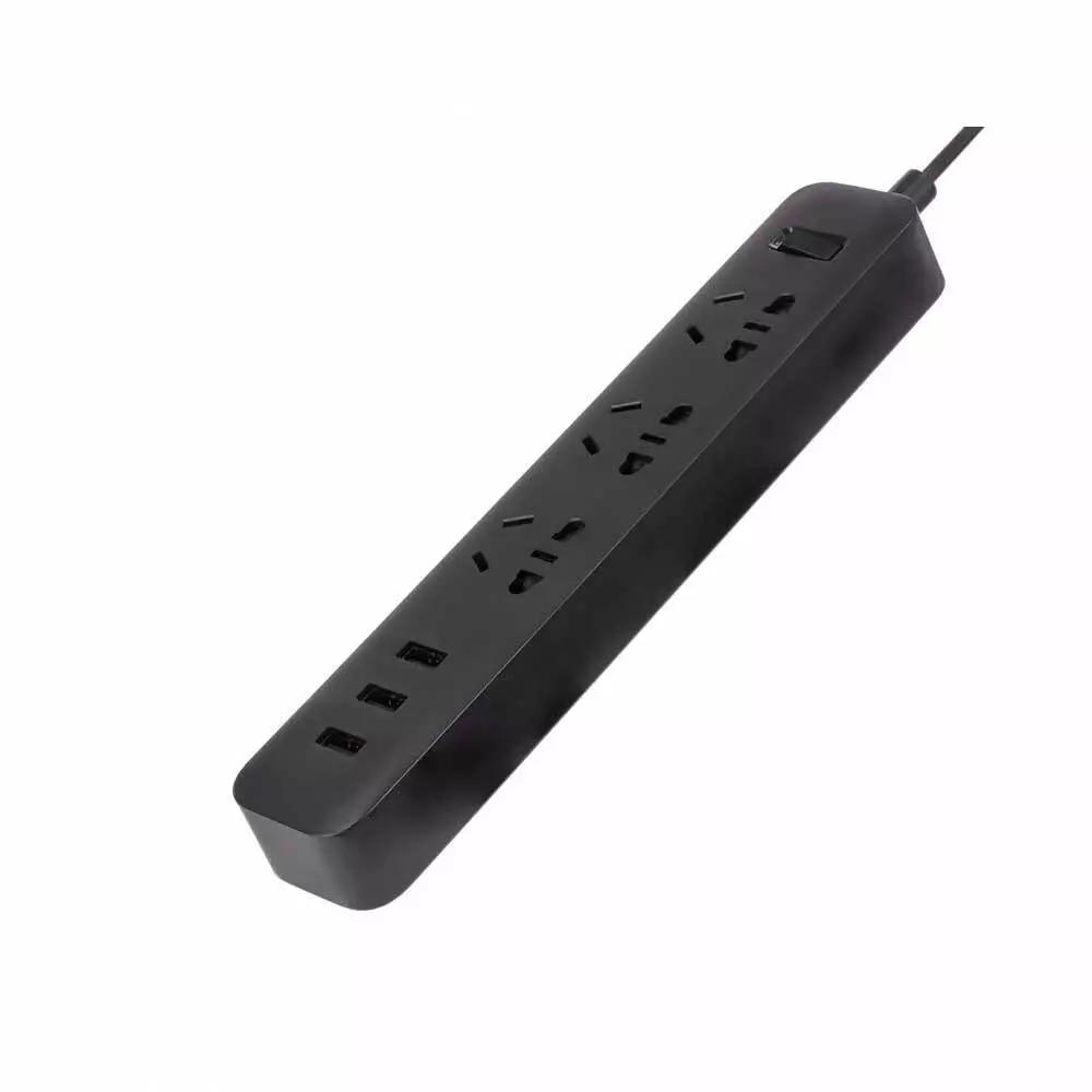 Удлинитель Xiaomi Power Strip 3 (XMCXB01QM) 1.8 м Black (Черный) Удлинитель Xiaomi Power Strip 3 (XMCXB01QM) 1.8 м Black (Черный)