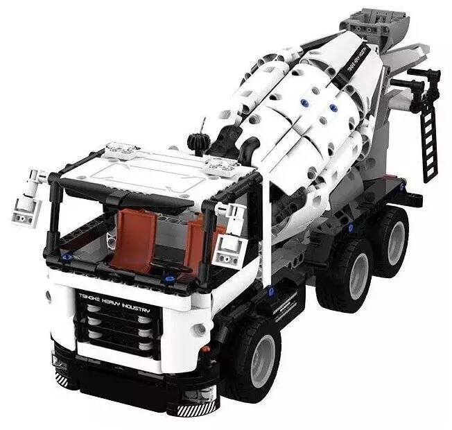 Конструктор магнитный бетоновоз Xiaomi MITU Engineering Mixer Truck (GCJBJ01IQI) White (Белый)