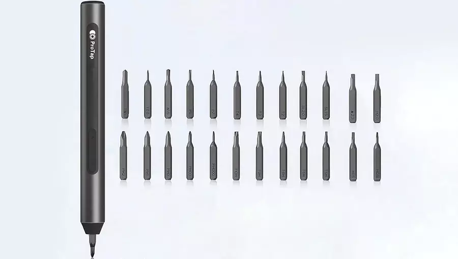 Электрическая отвертка ProTap Electric Precisoon Screwdriver Set (25 бит) PRTPES1 Black (Черный) Global Version Электрическая отвертка ProTap Electric Precisoon Screwdriver Set (25 бит) PRTPES1 Black (Черный) Global Version