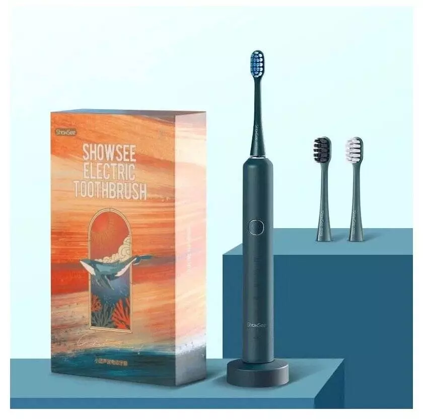 Электрическая зубная щетка Xiaomi ShowSee D2T-B Electric Toothbrush Travel Set Blue (Синий) Электрическая зубная щетка Xiaomi ShowSee D2T-B Electric Toothbrush Travel Set Blue (Синий)