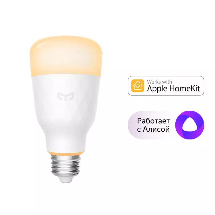 Лампа светодиодная Yeelight Smart LED Bulb 1S E27 (YLDP15YL) 8.5Вт White (Белый) Лампа светодиодная Yeelight Smart LED Bulb 1S E27 (YLDP15YL) 8.5Вт White (Белый)