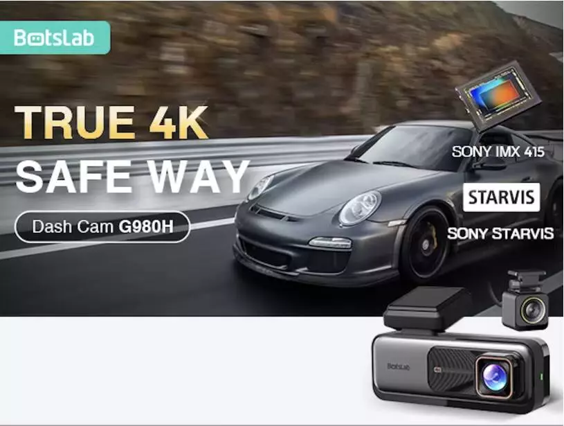 Видеорегистратор Botslab Dash Cam G980H 4K Black (Черный) Видеорегистратор Botslab Dash Cam G980H 4K Black (Черный)