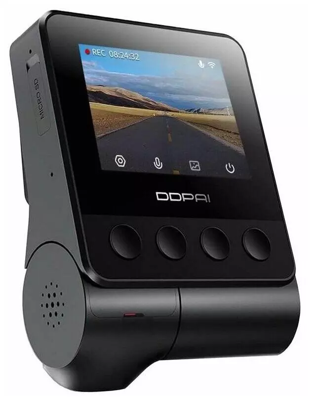 Видеорегистратор DDPai Z40 GPS Dual + камера заднего вида Black (Черный)