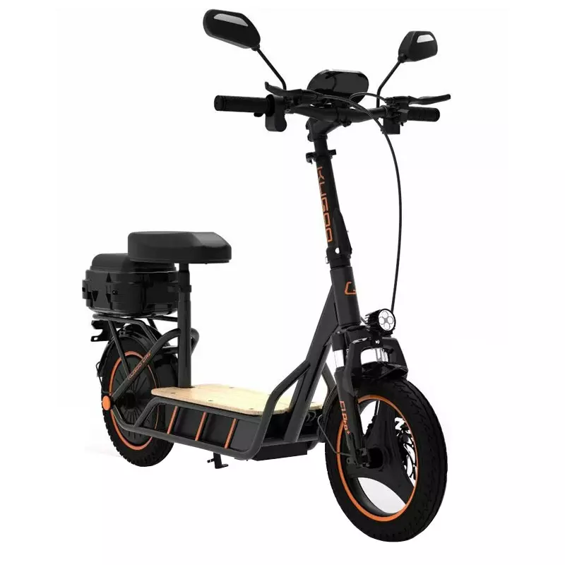 Электросамокат Kugoo C1 pro plus Black (Черный)