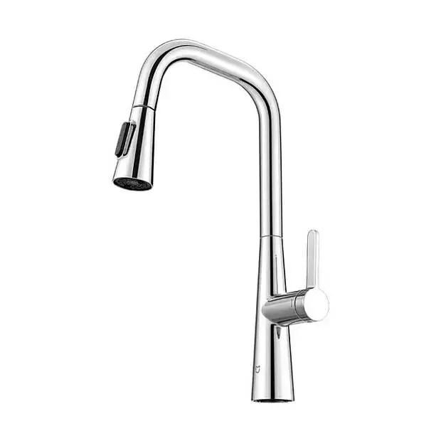 Выдвижной кухонный смеситель Xiaomi Mijia Pull-out kitchen Faucet S1 (MJCLSCFLT01DB) Silver (Серебристый) Выдвижной кухонный смеситель Xiaomi Mijia Pull-out kitchen Faucet S1 (MJCLSCFLT01DB) Silver (Серебристый)