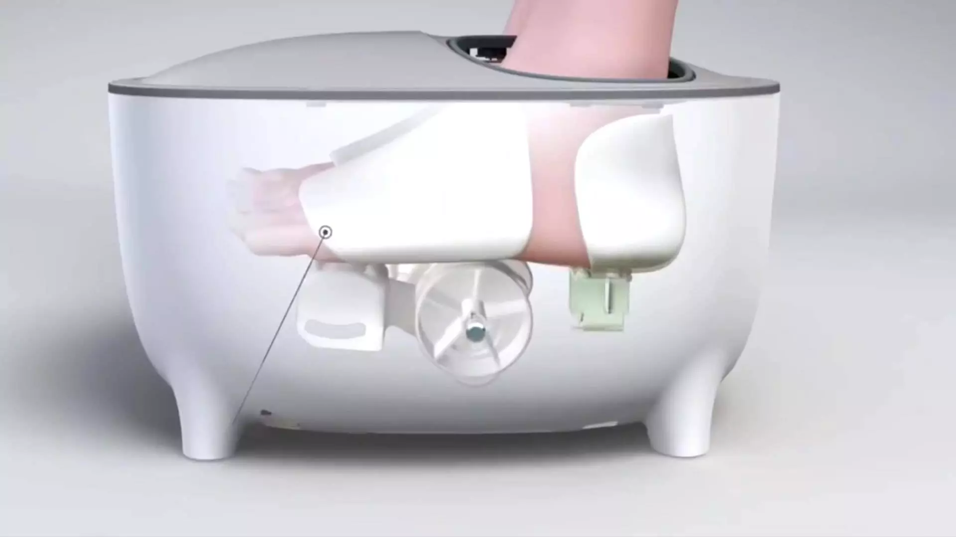 Массажер для ног Momoda Small Stool Foot Massager Gray (Серый) Массажер для ног Momoda Small Stool Foot Massager Gray (Серый)