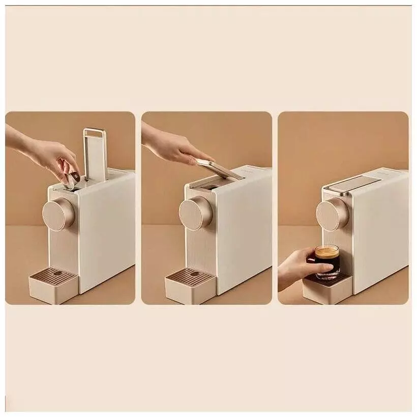 Кофемашина капсульная Scishare Capsule Coffee Machine Mini (S1201) Gold (Золотой)