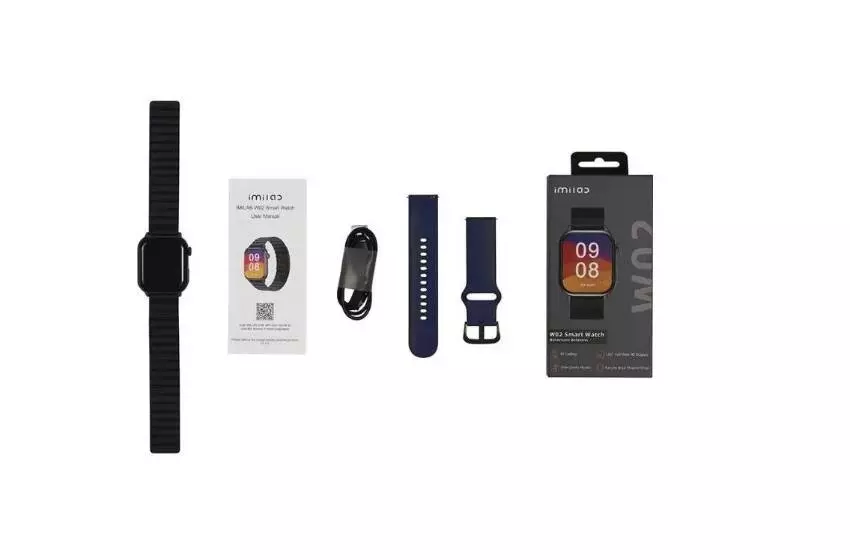 Умные часы Xiaomi IMILAB W02 Black (Черный) Global Version Умные часы Xiaomi IMILAB W02 Black (Черный) Global Version