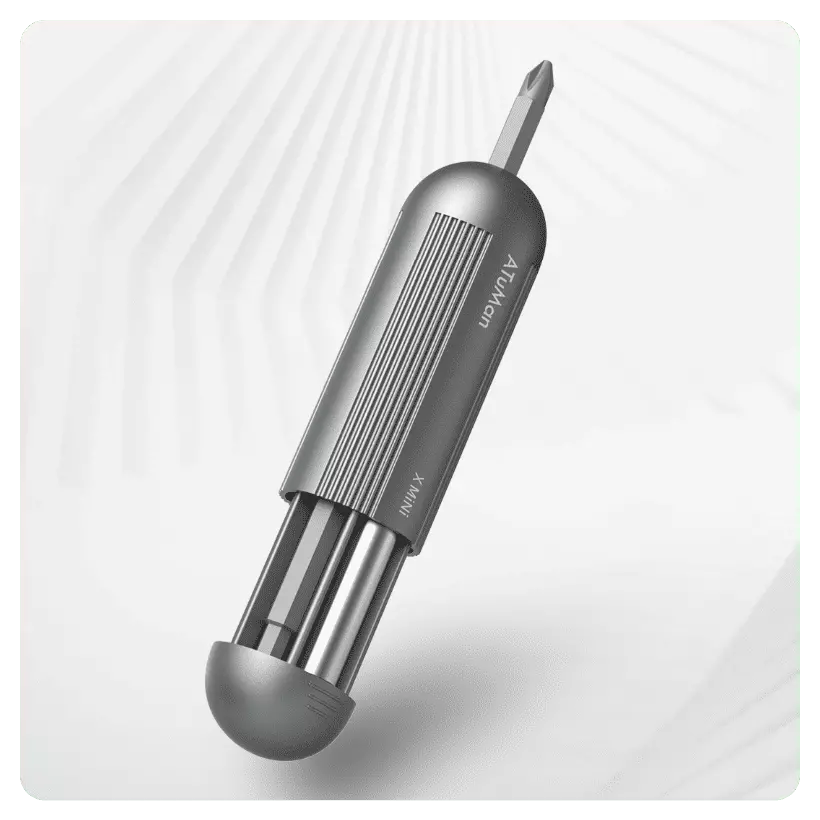 Отвертка Atuman X-Mini Screwdriver Set 9 in 1 (6971720840709) Gray (Серый)