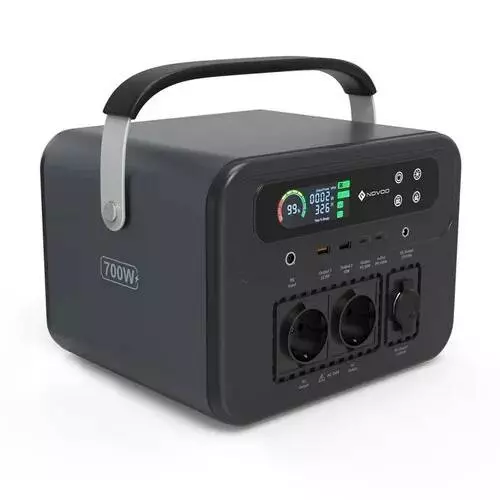 Портативная электростанция Novoo 666Wh NEP700S Portable Power Station Gray (Серый) CN Портативная электростанция Novoo 666Wh NEP700S Portable Power Station Gray (Серый) CN