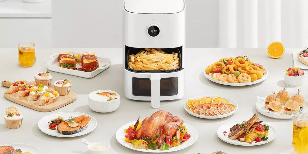 Фритюрница Xiaomi Mijia Smart Air Fryer Pro 4L (MAF05) White (Белый) EU
