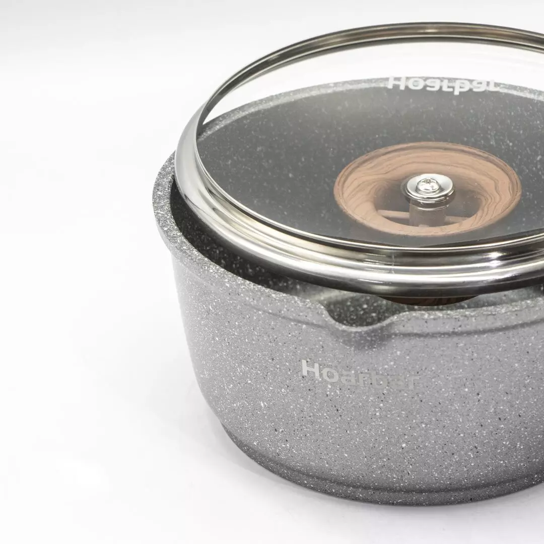 Сковорода Hoarbar Sause Pan 18CM (A0718A) Gray (Серый) Сковорода Hoarbar Sause Pan 18CM (A0718A) Gray (Серый)