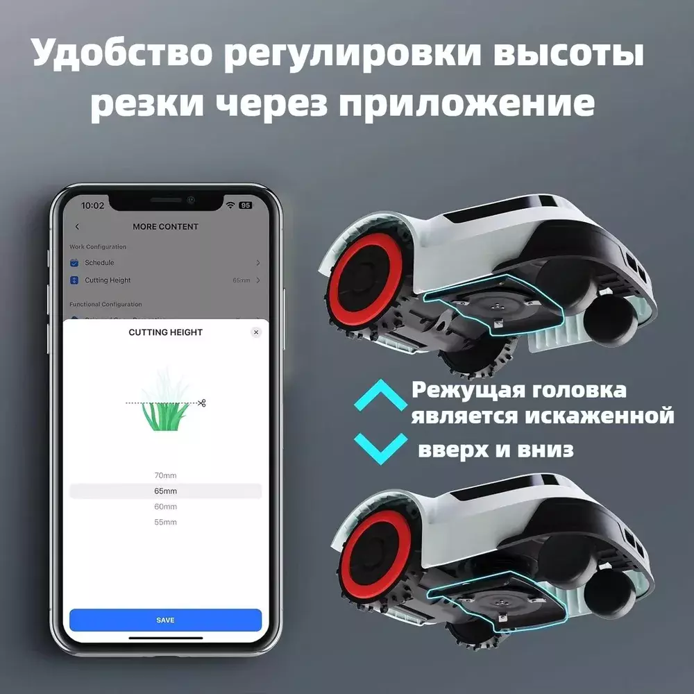Робот-газонокосилка Lydsto Robotic M1 Global Version