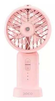 Портативный вентилятор Doco HF001 Pink (Розовый) Портативный вентилятор Doco HF001 Pink (Розовый)