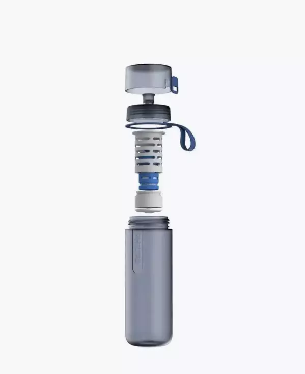 Бутылка-фильтр для фитнеса Philips GoZero 590 мл (AWP2712BLR/31) Dark Blue (Темно-синий) Бутылка-фильтр для фитнеса Philips GoZero 590 мл (AWP2712BLR/31) Dark Blue (Темно-синий)