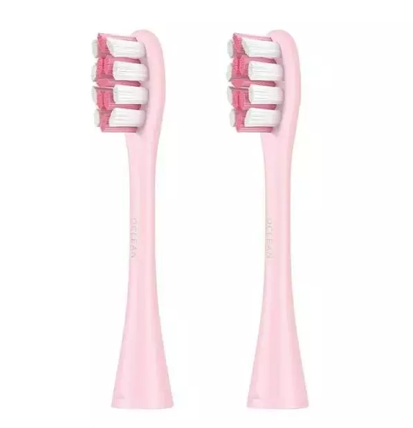 Сменные насадки для зубной щетки Oclean P3 (2 шт) Pink (Розовый) Сменные насадки для зубной щетки Oclean P3 (2 шт) Pink (Розовый)
