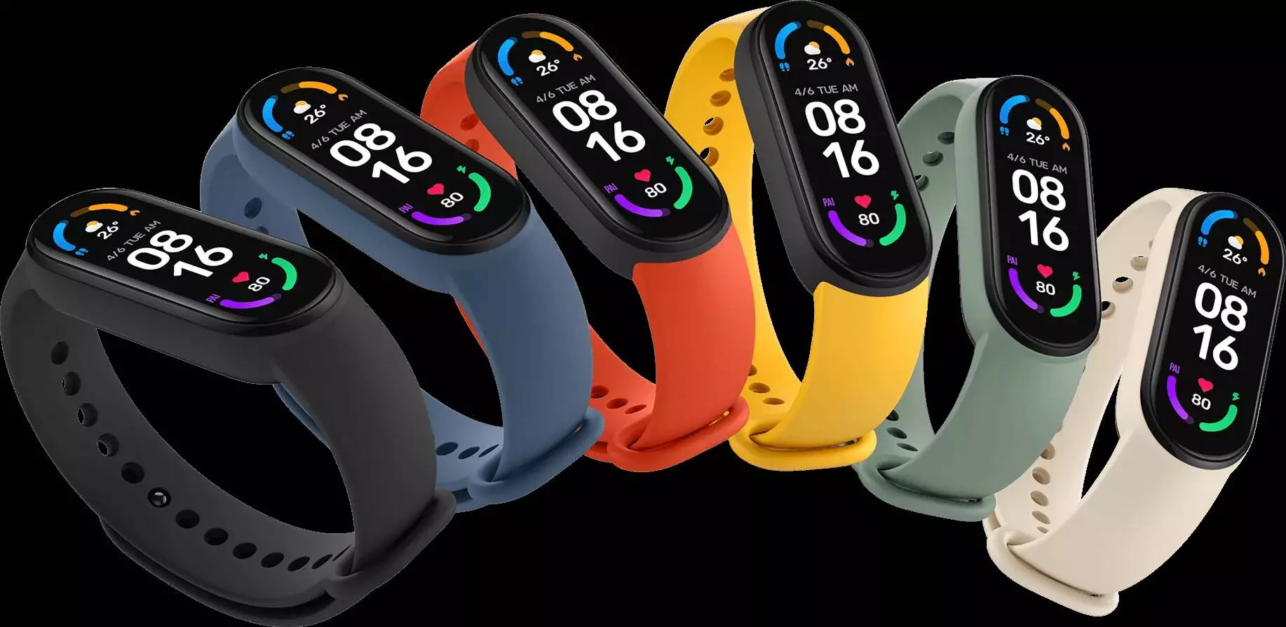 Фитнес-браслет Xiaomi Band 6 Black (Черный) Фитнес-браслет Xiaomi Band 6 Black (Черный)