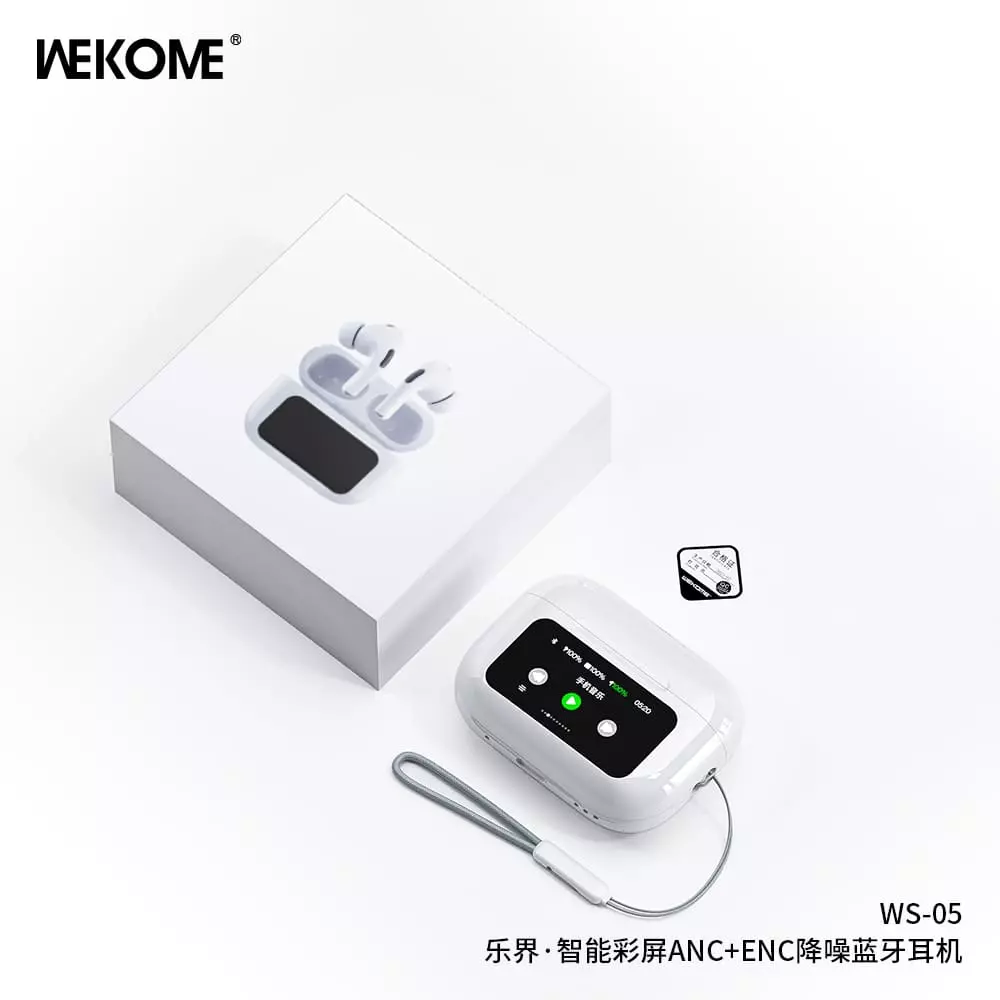 Беспроводные наушники WEKOME (ANC+ENC) WS-05 White (Белый)