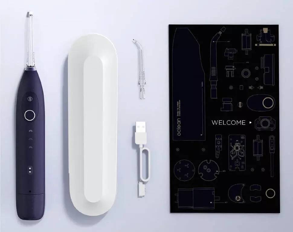 Ирригатор Oclean W1 (2 насадки+футляр) Purple (Фиолетовый) CN Ирригатор Oclean W1 (2 насадки+футляр) Purple (Фиолетовый) CN