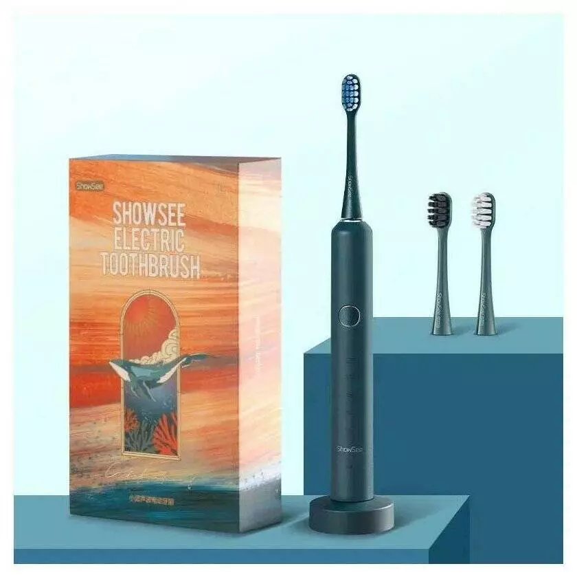 Электрическая зубная щетка Xiaomi ShowSee D2 Sonic Toothbrush Travel Box (D2-B) Blue (Синий) Электрическая зубная щетка Xiaomi ShowSee D2 Sonic Toothbrush Travel Box (D2-B) Blue (Синий)