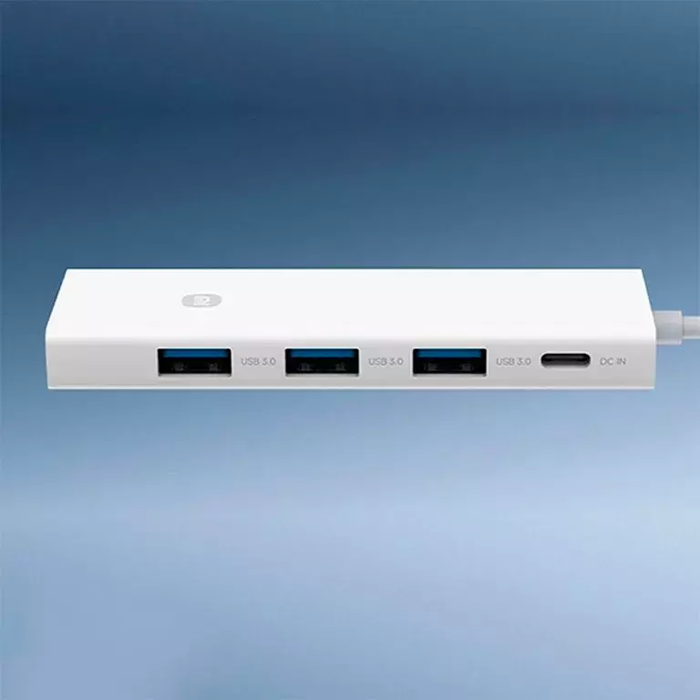 Адаптер USB-хаб Xiaomi Multifunctional HUB 4-in-1 Dual Head Splitter (XMSTFXQ01YM) White (Белый) CN Адаптер USB-хаб Xiaomi Multifunctional HUB 4-in-1 Dual Head Splitter (XMSTFXQ01YM) White (Белый) CN