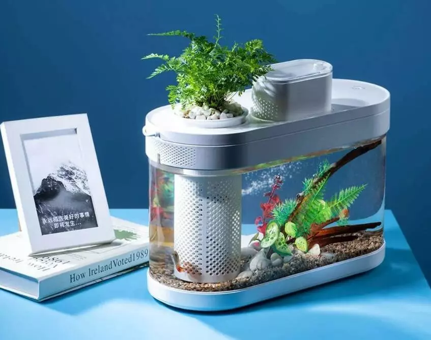Аквариум Xiaomi Descriptive Geometry C180 Smart Fish Tank PRO (HF-JHYG007) White (Белый) Аквариум Xiaomi Descriptive Geometry C180 Smart Fish Tank PRO (HF-JHYG007) White (Белый)