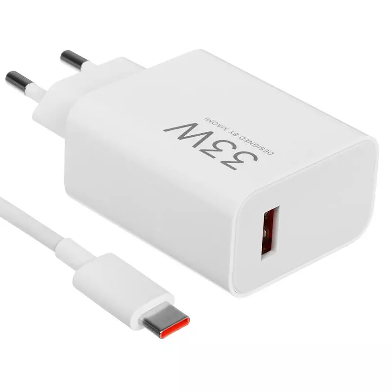 Зарядное устройство Xiaomi 33W Charging Combo Type-A (MDY-16-EF) White (Белый) Global Version Зарядное устройство Xiaomi 33W Charging Combo Type-A (MDY-16-EF) White (Белый) Global Version