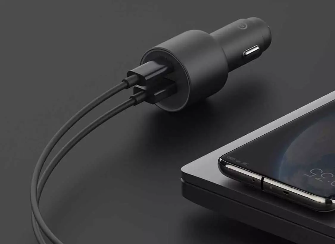 Автомобильное зарядное устройство Xiaomi Car Charger (CC07ZM) 100W Black (Черный) Автомобильное зарядное устройство Xiaomi Car Charger (CC07ZM) 100W Black (Черный)
