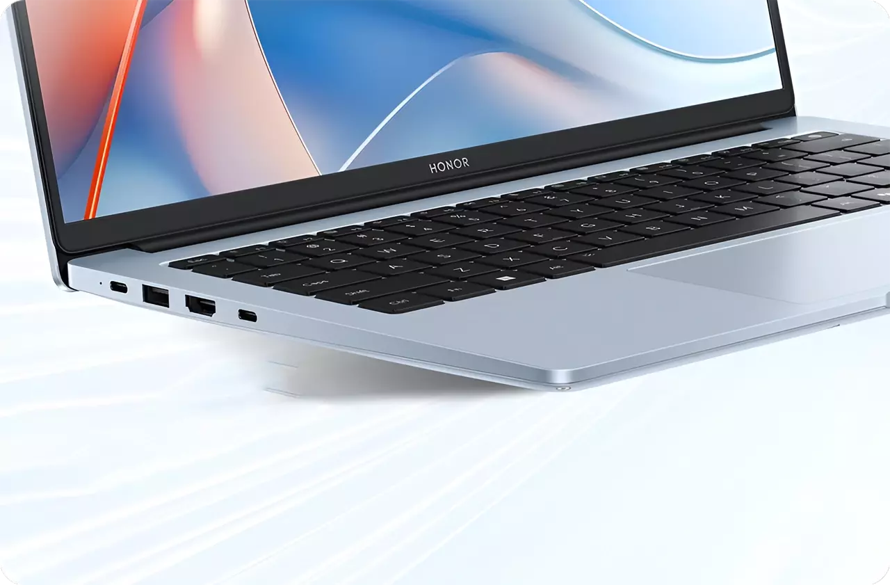 Ноутбук Honor MagicBook X14 Plus 2025 Core 5 220H 32/1T 2.8K 120HZ (5301ALXY) Blue (Голубой)