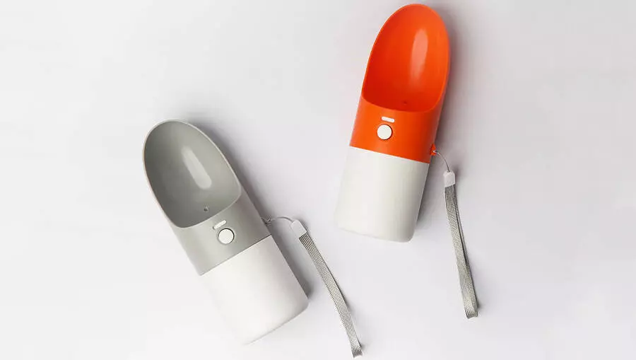 Поилка дорожная для животных Moestar Rocket Portable Pet Cup 430 мл (MS0010001) Gray (Серый) CN