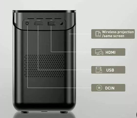 Проектор ZEEMR D1 Pro Black (Черный) Global version Проектор ZEEMR D1 Pro Black (Черный) Global version