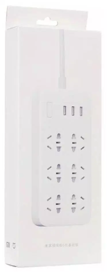 Удлинитель Xiaomi Power Strip 6 (CXB6-1QM) 1.8 м White (Белый) Удлинитель Xiaomi Power Strip 6 (CXB6-1QM) 1.8 м White (Белый)