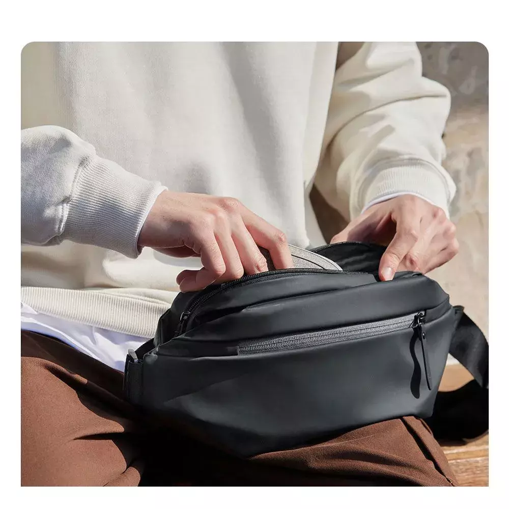 Сумка на пояс Xiaomi Mijia (MJXB01RM) Black (Черный) Сумка на пояс Xiaomi Mijia (MJXB01RM) Black (Черный)