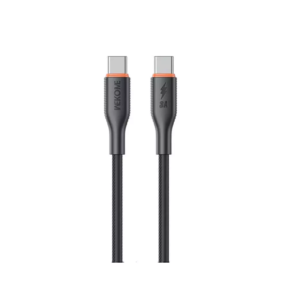 Кабель для мобильных устройств WEKOME Type-C to Type-C 65W (WDC-93) Black (Черный) Кабель для мобильных устройств WEKOME Type-C to Type-C 65W (WDC-93) Black (Черный)
