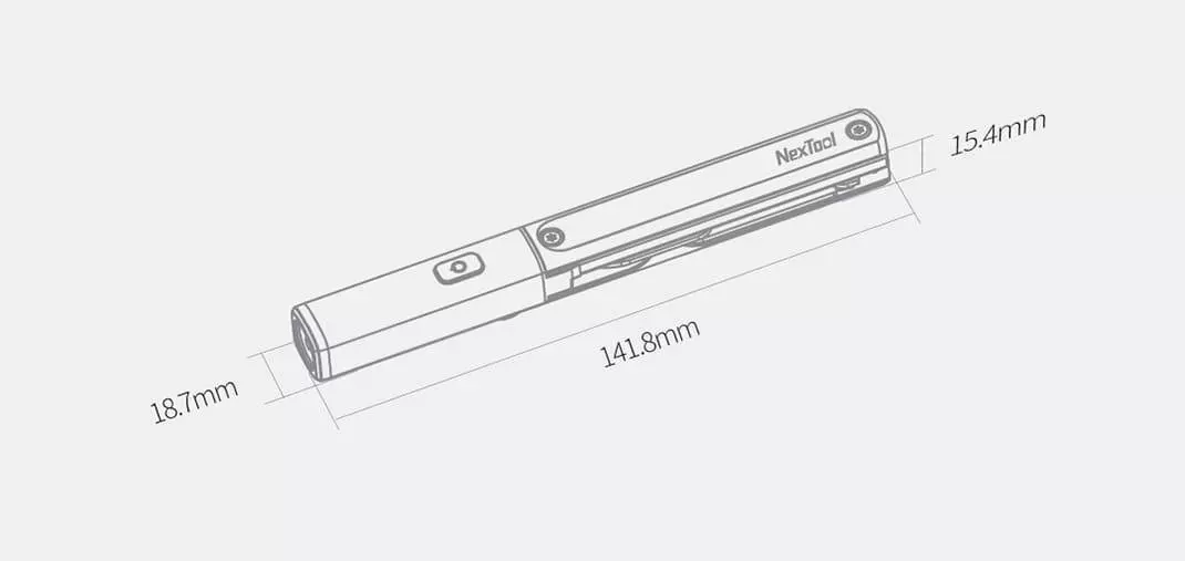 Мультитул Xiaomi Nextool N1 фонарик-ножницы-нож (3 в 1) Black (Черный) Мультитул Xiaomi Nextool N1 фонарик-ножницы-нож (3 в 1) Black (Черный)