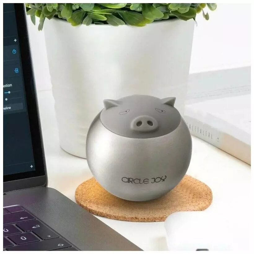 Открывалка для бутылок Circle Joy Piggy Bottle Opener CJ-KP01 Silver (Серебристый)