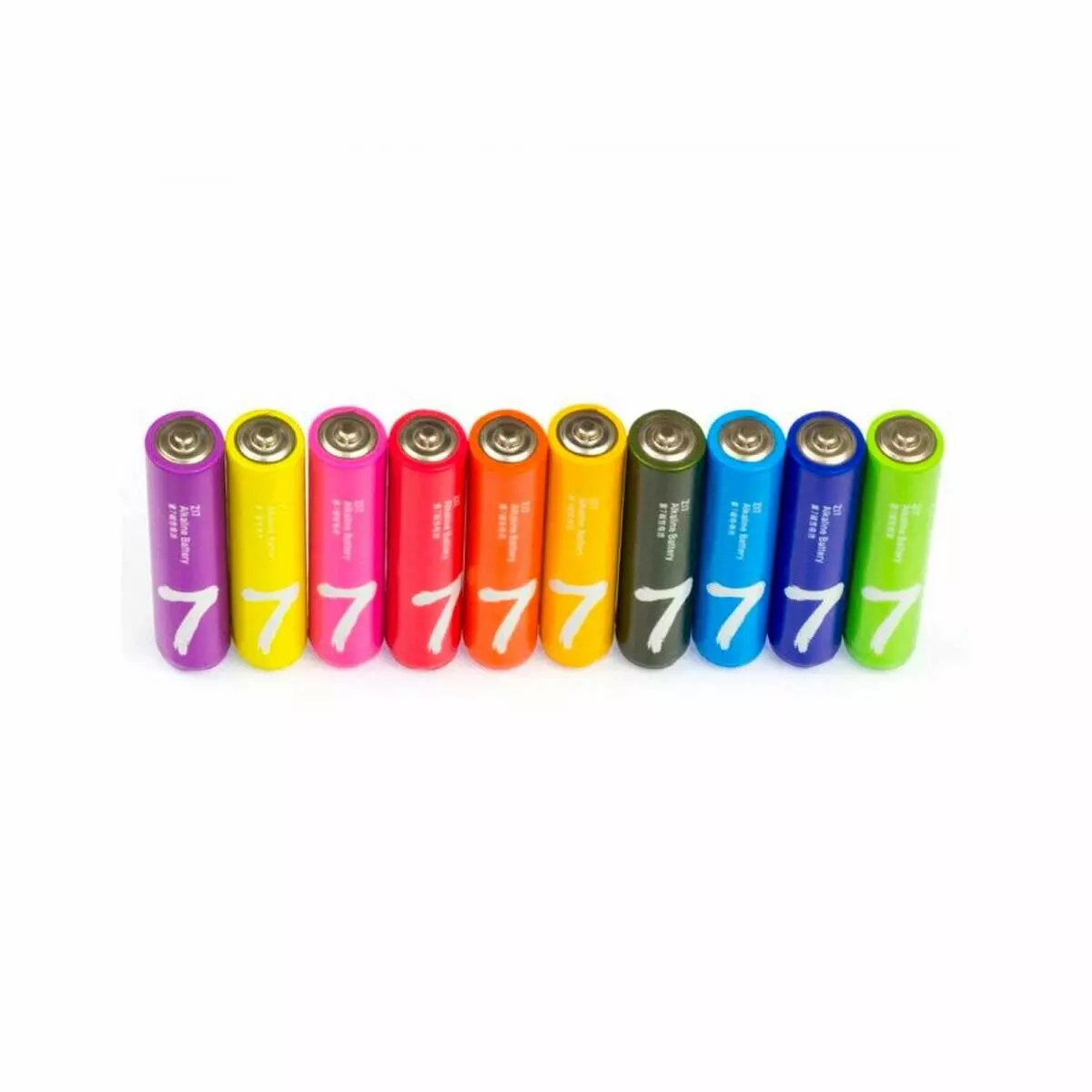 Батарейки ZMI Rainbow ZI7 тип AAA 24 шт. (цветные) Батарейки ZMI Rainbow ZI7 тип AAA 24 шт. (цветные)