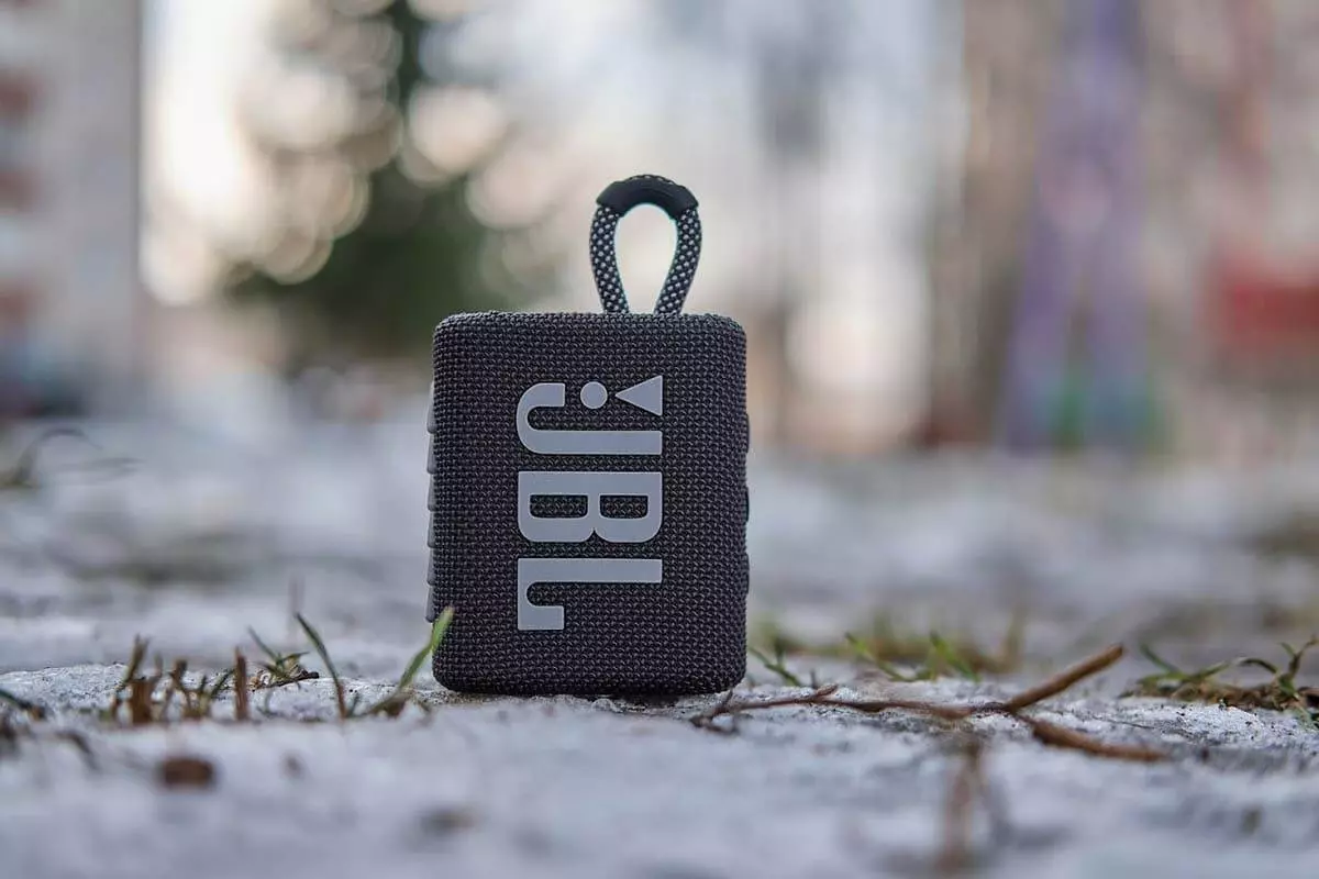 Колонка портативная JBL Go 3 Gray (Серый) Global Version Колонка портативная JBL Go 3 Gray (Серый) Global Version