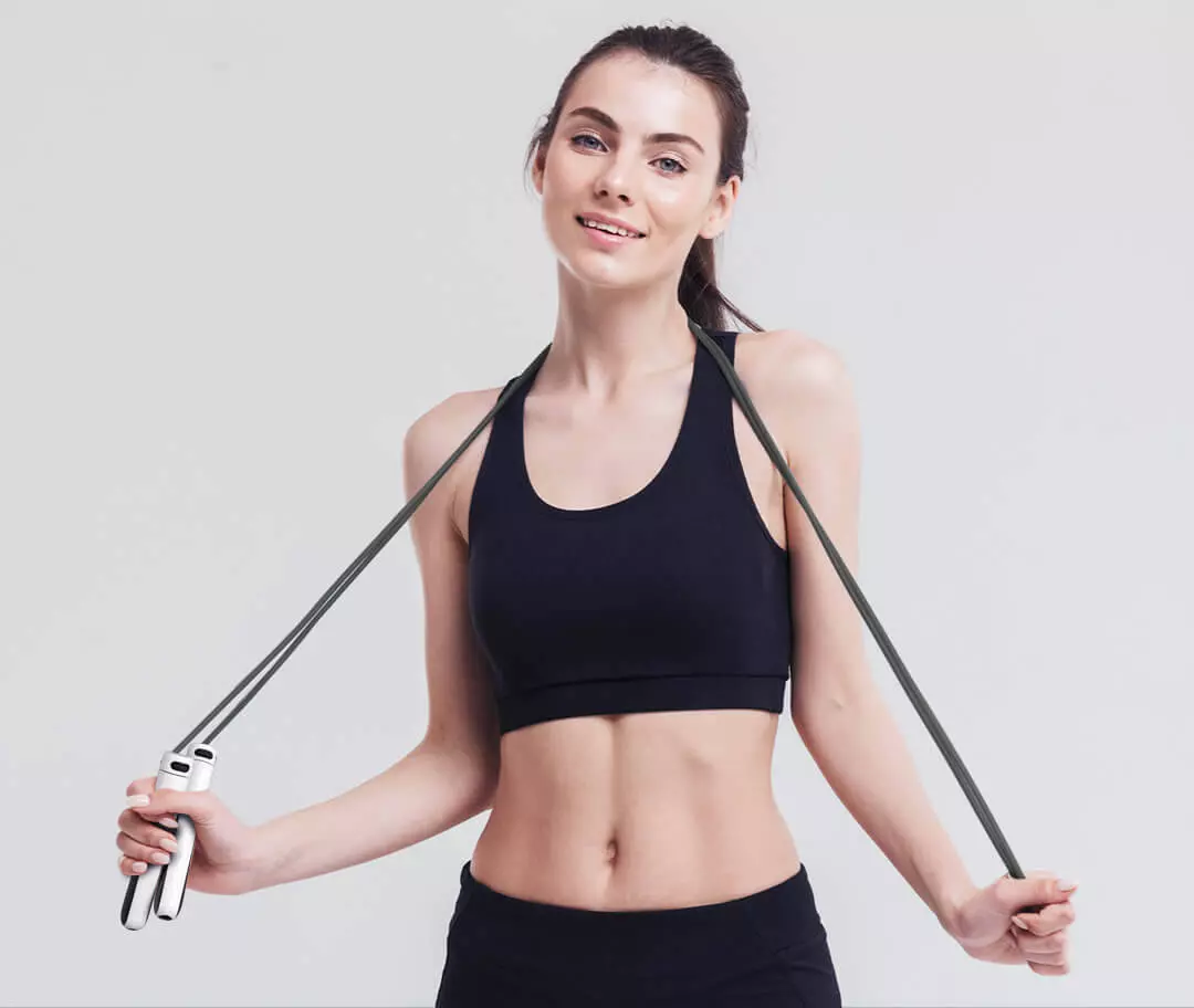 Скакалка Merach Intelligent Counting Rope Skipping J1 (MRXRB01162) White (Белый) Скакалка Merach Intelligent Counting Rope Skipping J1 (MRXRB01162) White (Белый)