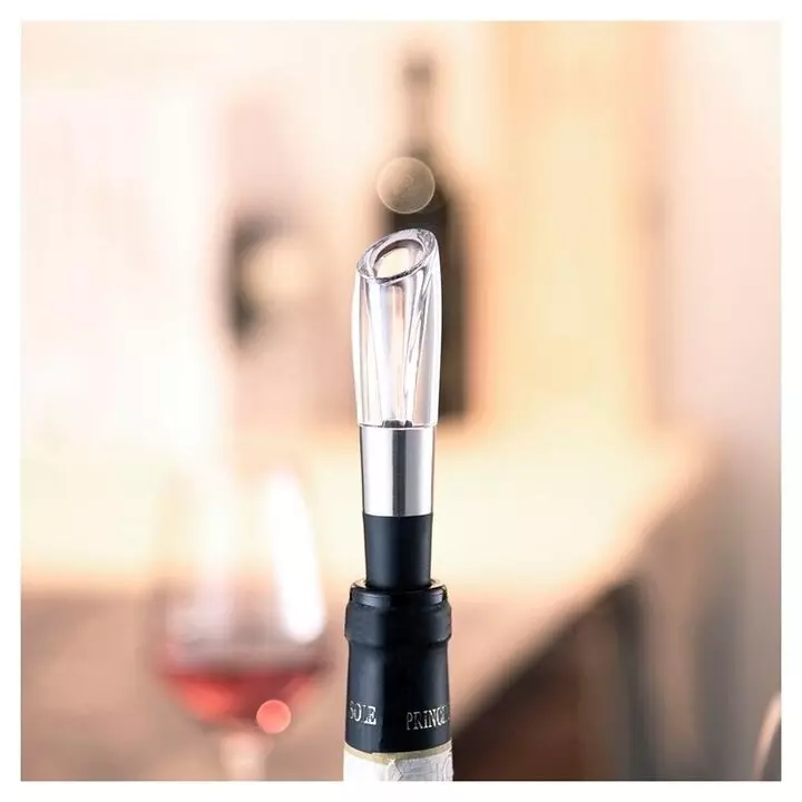 Аэратор для вина Circle Joy Wine Aerator & Pourer Black (Черный) Аэратор для вина Circle Joy Wine Aerator & Pourer Black (Черный)