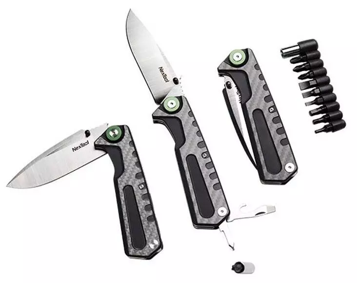 Мультитул NexTool Multi Functional Knife (3 функции) (NE20021) Black (Черный) Мультитул NexTool Multi Functional Knife (3 функции) (NE20021) Black (Черный)