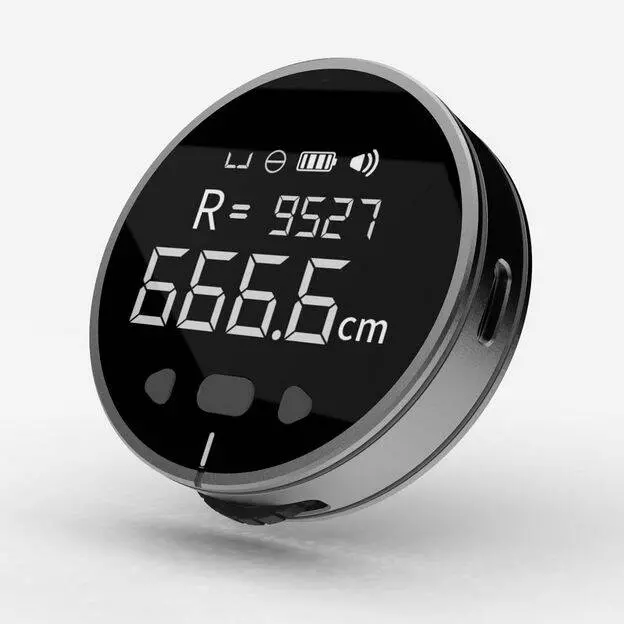 Рулетка-линейка электронная Xiaomi Duka Small Q Ruler 9.99 м Black (Черный) CN