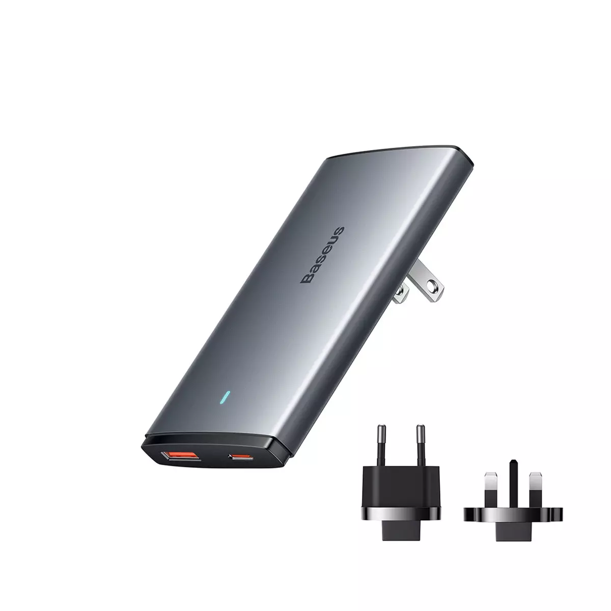 Сетевое зарядное устройство Baseus GaN5 Pro Ultra-Slim 65W Black (Черный) Сетевое зарядное устройство Baseus GaN5 Pro Ultra-Slim 65W Black (Черный)