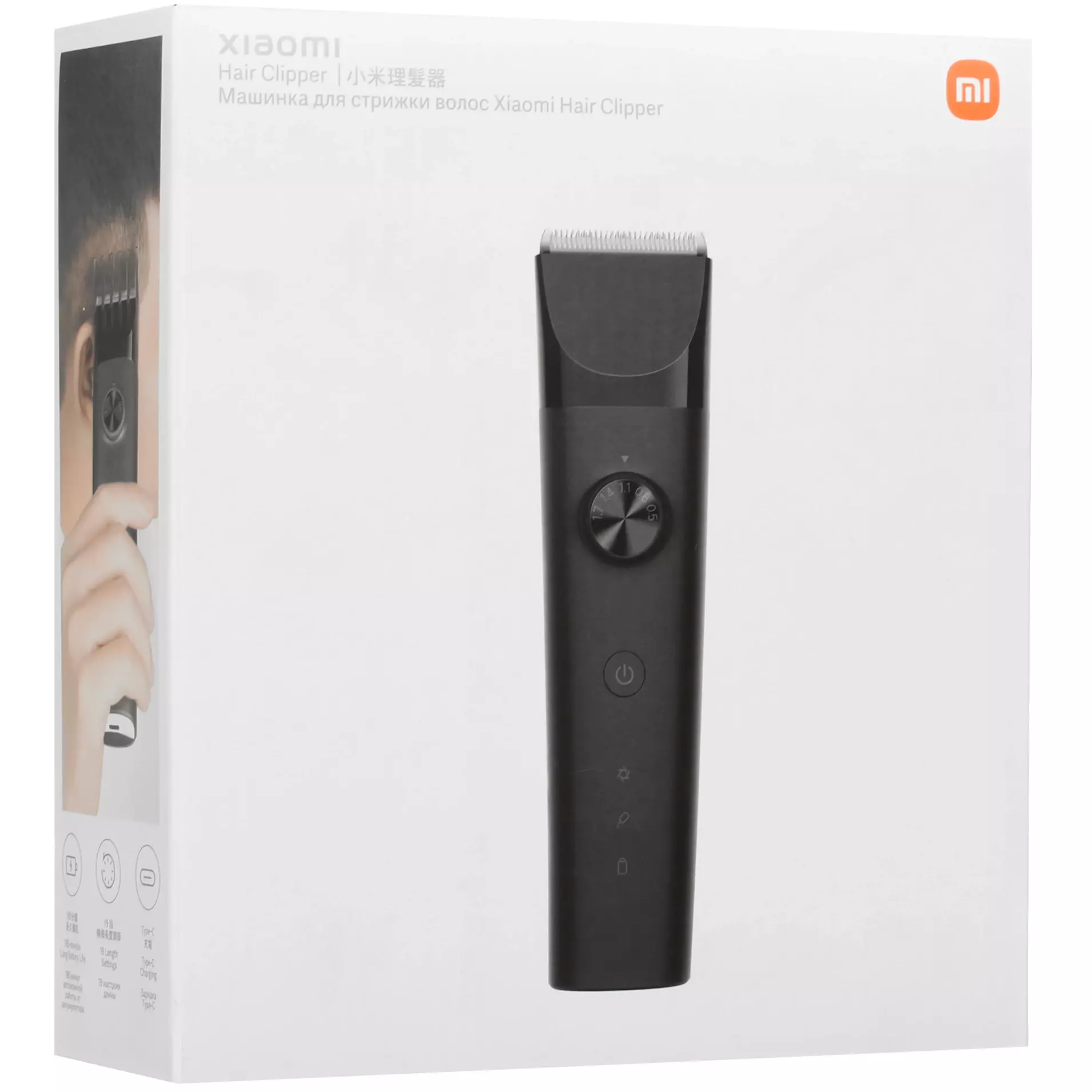 Машинка для стрижки волос Xiaomi Hair Clipper (LFQ03KL) Black (Черный) Global Version Машинка для стрижки волос Xiaomi Hair Clipper (LFQ03KL) Black (Черный) Global Version