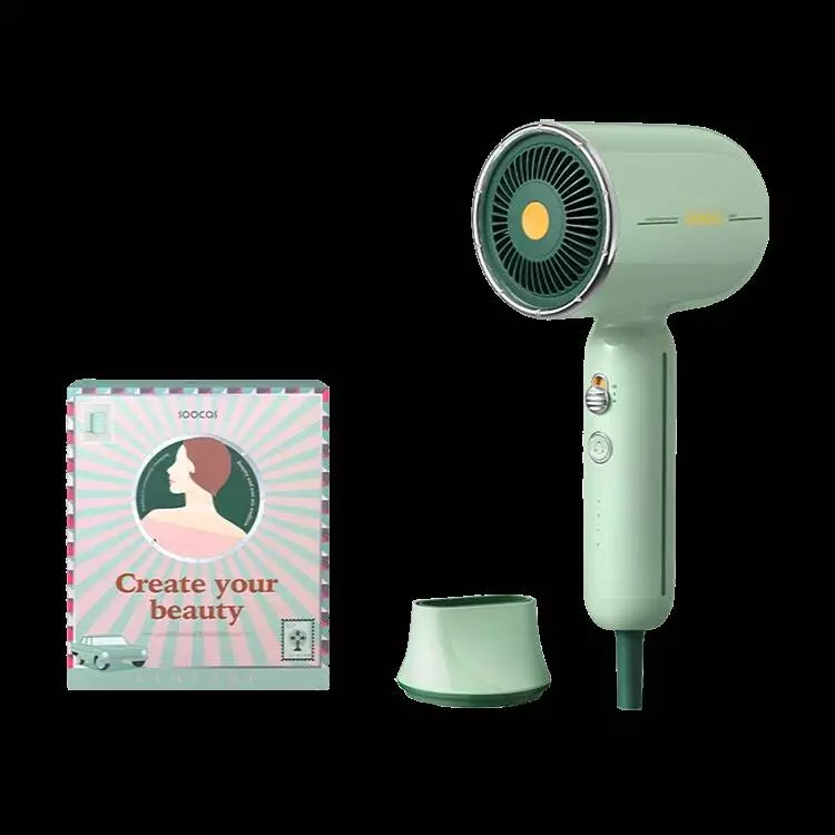 Фен Soocas RH1 Retro&Massage Green (Зеленый) CN Фен Soocas RH1 Retro&Massage Green (Зеленый) CN
