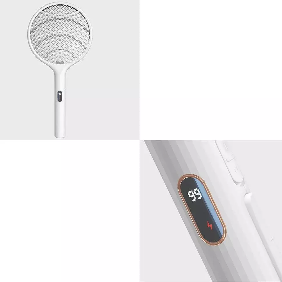 Электрическая мухобойка Xiaomi Qualitell Smart Digital Electric Fly Swatte E3 (ZSM240915) White (Белый) Электрическая мухобойка Xiaomi Qualitell Smart Digital Electric Fly Swatte E3 (ZSM240915) White (Белый)