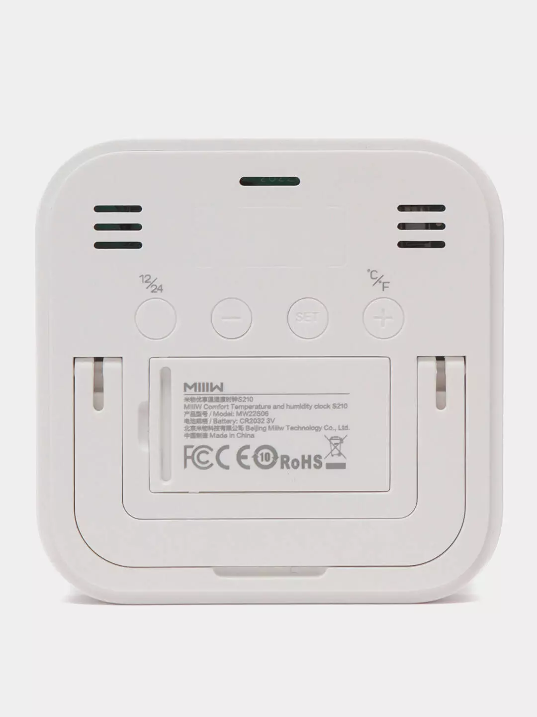 Метеостанция MIIIW Comfort Temperature And Humidity Clock S210 (MW22S06) White (Белый)