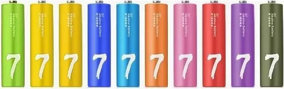 Батарейки Xiaomi Rainbow 7 AAA (24 шт) Батарейки Xiaomi Rainbow 7 AAA (24 шт)